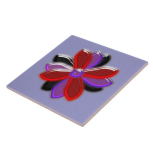 Shining Daisy Blume Tile Fliese