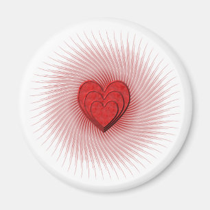 Shining Heart Magnet