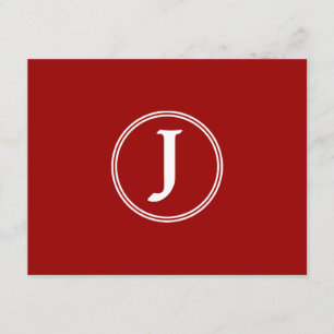 Shining Star Bar Mitzvah Monogram RSVP Card Karte