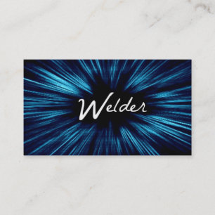 Shining Star Welder Business Card Visitenkarte