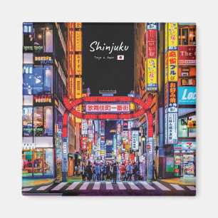 Shinjuku, Japan - Kabukicho Neonstraße Magnet