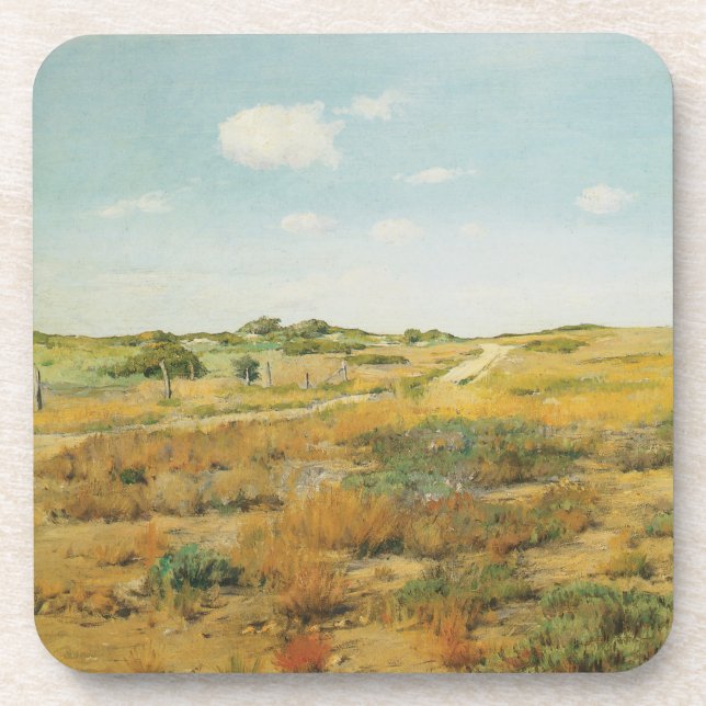 Shinnecock Hills von William Merritt Chase Getränkeuntersetzer (Vorderseite)