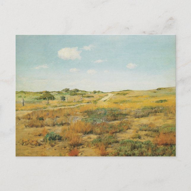 Shinnecock Hills von William Merritt Chase Postkarte (Vorderseite)