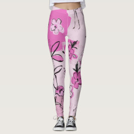 SHINNY ROSA LEGGINGS