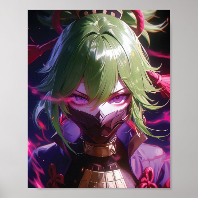 Shinobu - Auswirkungen auf Genshin | Poster (Vorne)