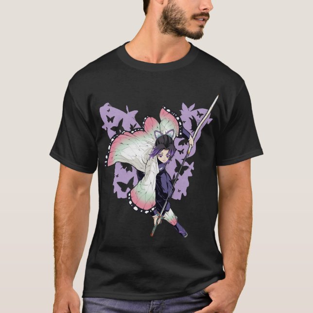 Shinobu Kimetsu No Yaiba T-Shirt (Devant)