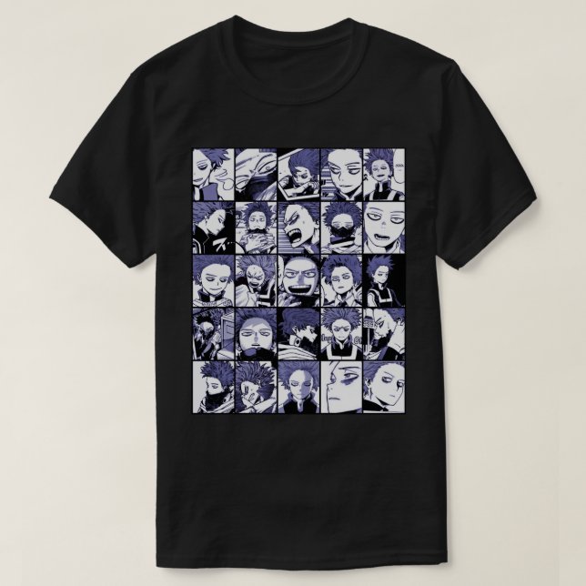 Shinso Collage Farbversion T-Shirt (Design vorne)