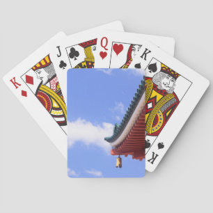 Shinto-Schrein-Dach Spielkarten