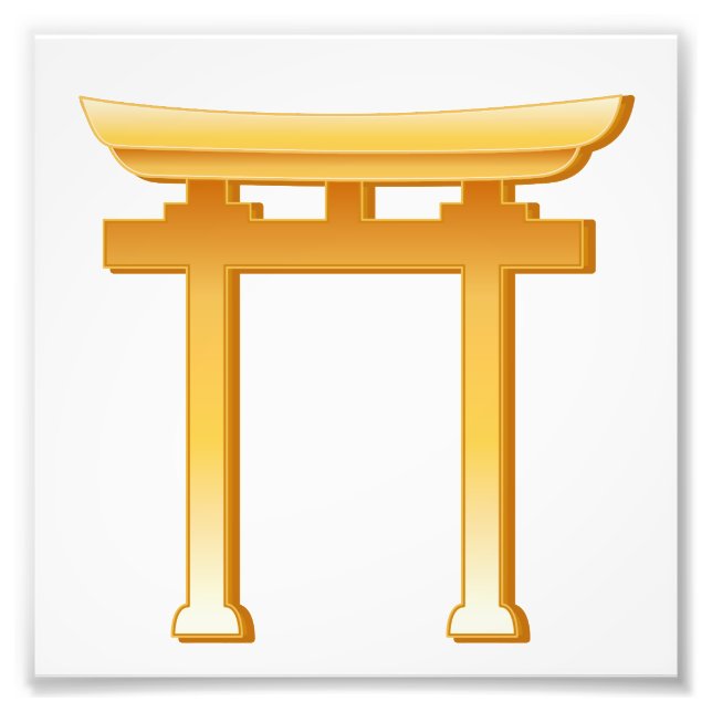 Shinto-Symbol Fotodruck (Vorne)