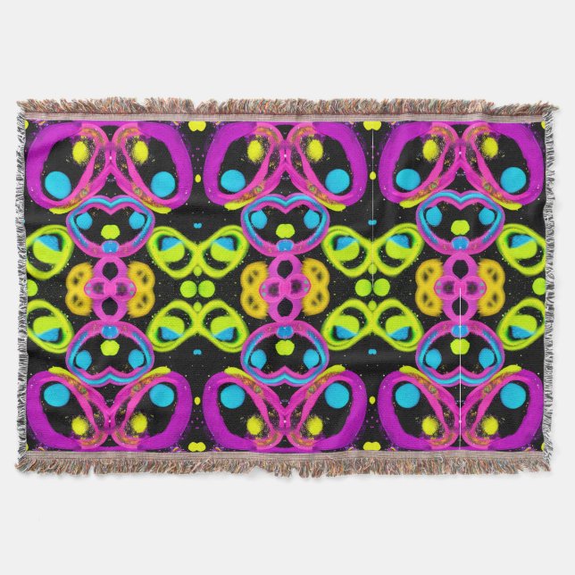 shiny Abstract art Decke (Vorderseite)