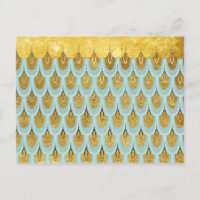 Shiny Blue Aquamarin Glitzer Mermaid Fischskalen