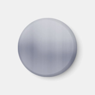 Shiny Brushed Aluminium texturiert Magnet