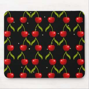 Shiny Cherries Pattern Mousepad
