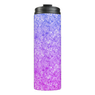 Shiny Colorful Glitzer Thermosbecher