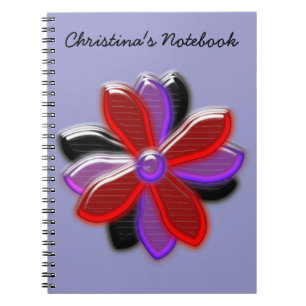 Shiny Daisy Blume Anpassbare Notebooks Notizblock