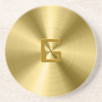 Shiny Gold Stainless Steel Textur