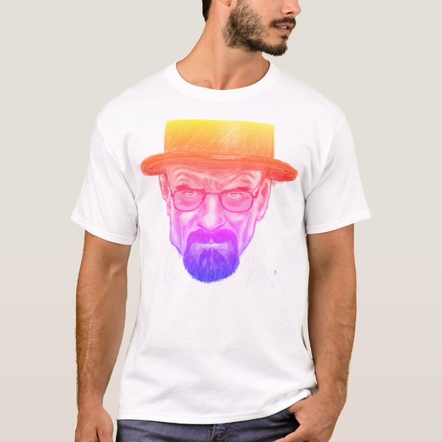 "SHINY HEISENBERG" - by DANYE T-Shirt (Vorderseite)