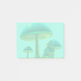 Shiny-holografische Pilze Post-it Klebezettel