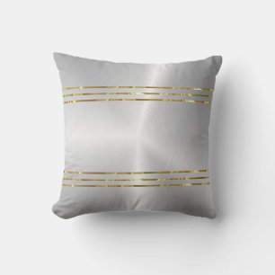 Shiny-Imitate mit metallischem Hintergrund Kissen