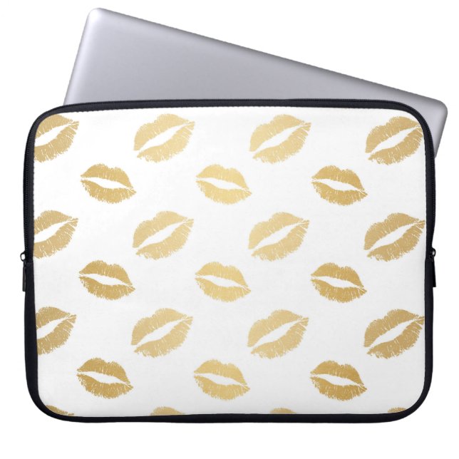 Shiny Kisses Laptopschutzhülle (Vorderseite)