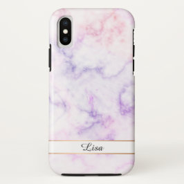 Shiny Lila Sky Marble Case-Mate iPhone Hülle