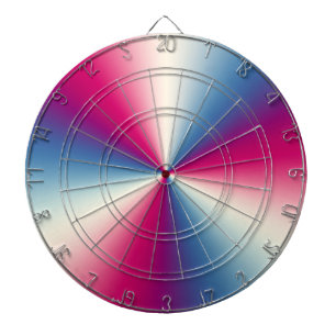 Shiny Metallic-Textur Dartscheibe