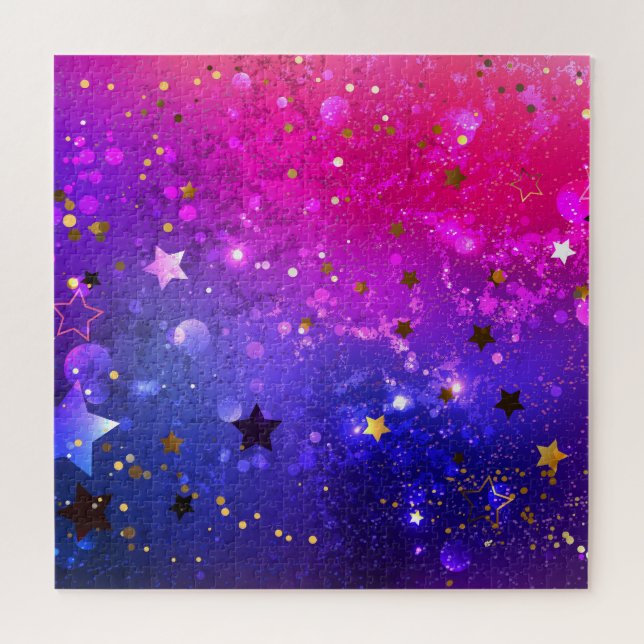 Shiny Pink Blue Background (Horizontal)