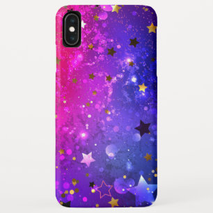 Shiny Pink Blue Background Case-Mate iPhone Hülle