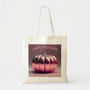 Shiny Pink Pumpkin Tragetasche