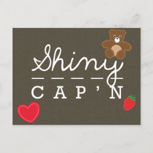 Shiny Postcard Postkarte