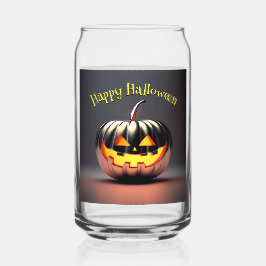 Shiny Pumpkin Halloween Dosenglas