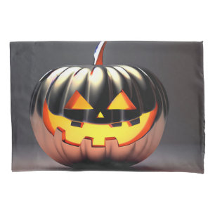 Shiny Pumpkin Halloween Kissenbezug