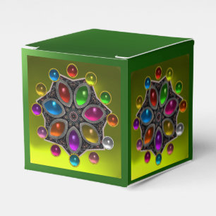 SHINY STAR, FARBHAFTE GEMSTONES, Gelb grün Geschenkschachtel