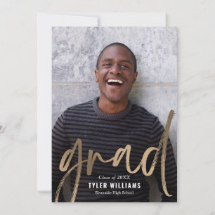 Shiny Strokes Abschluss Ankündigung Einladung