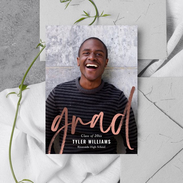 Shiny Strokes Abschluss Ankündigung Einladung (Von Creator hochgeladen)