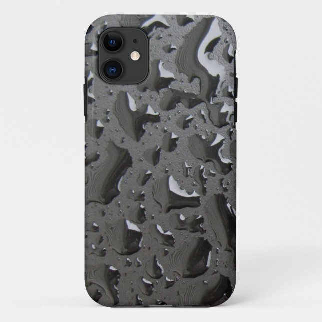 Shiny Wet Black Case-Mate iPhone Case (Rückseite)