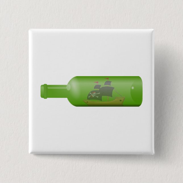 Ship in a bottle button (Vorderseite)