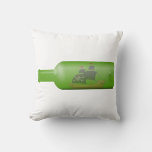 Ship in a bottle kissen