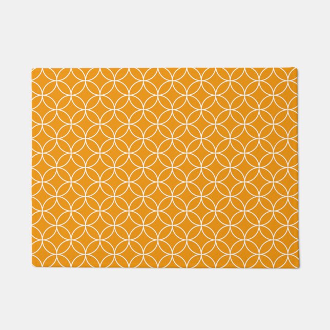 Shippô-Orange-Motiv Fußmatte (Vorderseite)