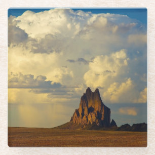Shiprock gegen Thunderhead Glasuntersetzer