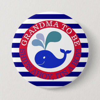 Ships Ahoy, seine Jungs-Baby-Duschtaste Button