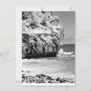 Shipwreck Cliff, Kauai Blank Flat Danke-Karte Dankeskarte
