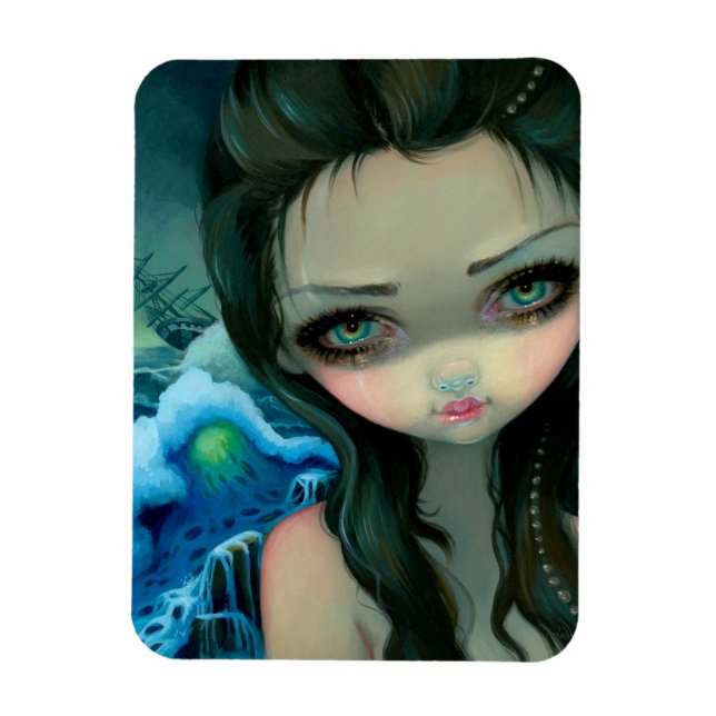 "Shipwreck Siren" Flex Magnet (Vertikal)