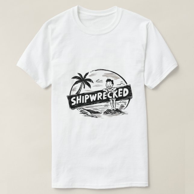 Shipwreed Adventure T-Shirt (Design vorne)
