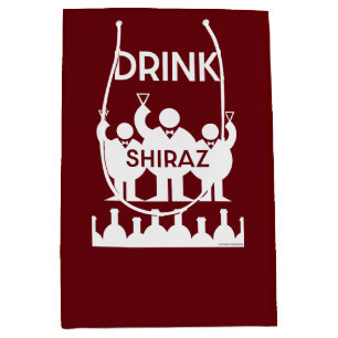 Shiraz Wine Drinkers Mittlere Geschenktüte