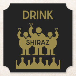 Shiraz Wine Drinkers Untersetzer