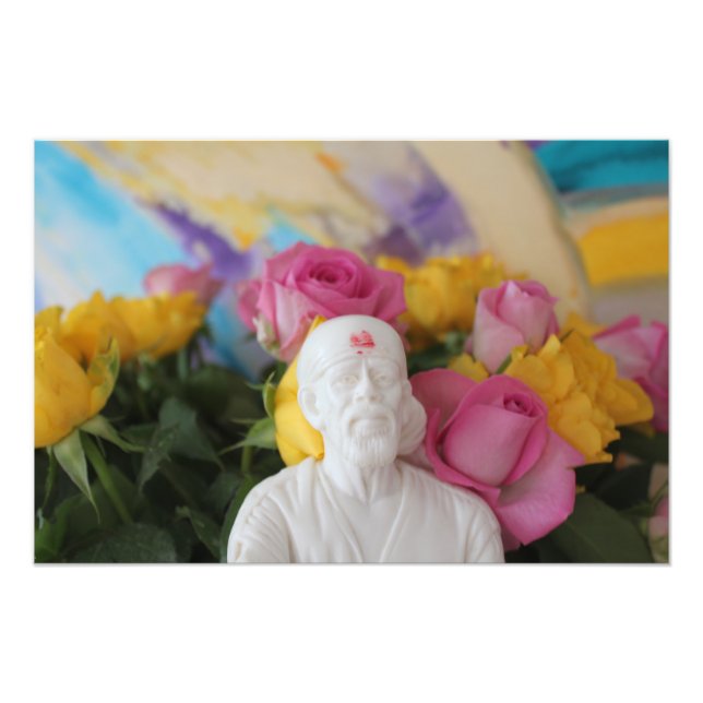 Shirdi Sai Baba Fotodruck (Vorne)