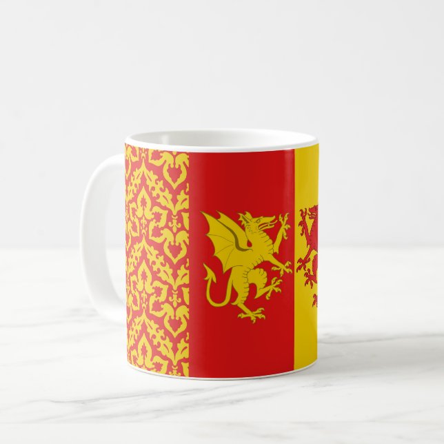 Shire Adora populär Abzeichen Kaffee Tasse (Vorderseite Links)