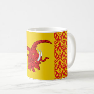 Shire Danescomb Populace Abzeichen Kaffeemaschine  Kaffeetasse