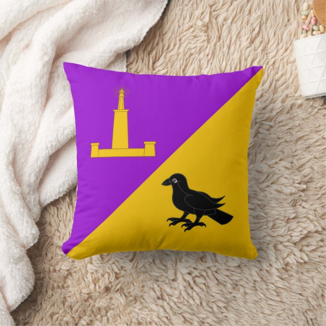 Shire of Avonmore Populace Abzeichen Kissen (Decke)